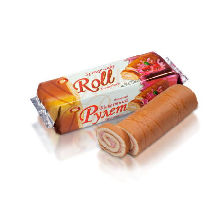 K763 KBF SPONGE CAKE ROLL CHERRY (12X290G)