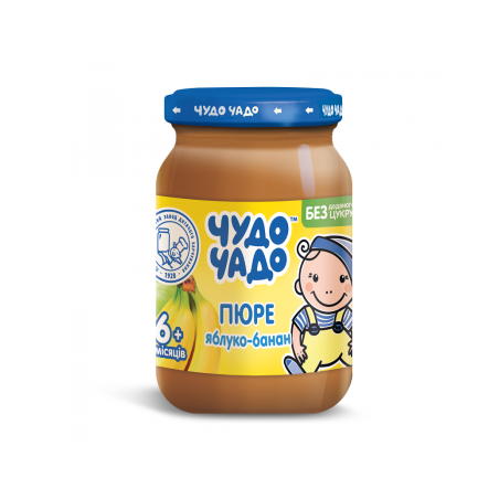 K780 CHUDO-CHADO PUREE APPLE-BANANA (6X170G)