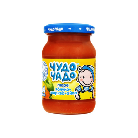 K782 CHUDO-CHADO PUREE APPLE, CARROTS&QUINCHES (6X170G)