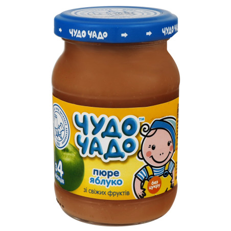 K783 CHUDO-CHADO PUREE APPLES (6X170G)