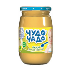 K784 CHUDO-CHADO PUREE PEARS AND APPLES (6X170G)
