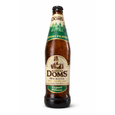 N256 ROBERT DOMS EXPORT PILSNER 20X0.5L 5.5%ALC. CARLSBERG UKRAINE