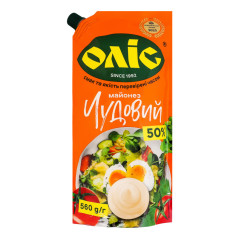 K865 OLIS MAYONNAISE CHUDOVIY 50% (18X560G)
