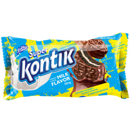 K403 KONTI SUPER KONTIK MILK FLAVOR (36X90G)