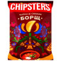 K039 CHIPSTERS POTATO CHIPS BORSCH TASTE (16X100G)