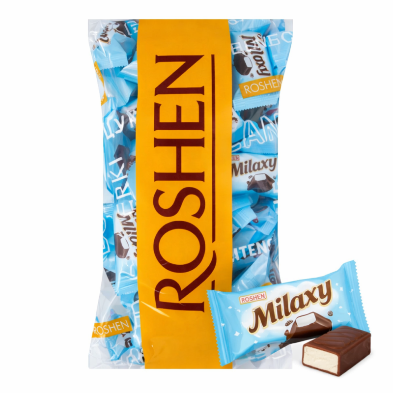 K804 ROSHEN MILAXY SWEETS IN COCOA COATING (4X1KG)