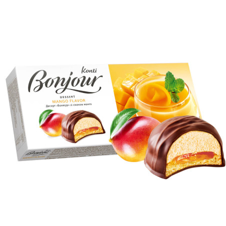 K814 KONTI BONJOUR MANGO FLAVOR (9X232G)