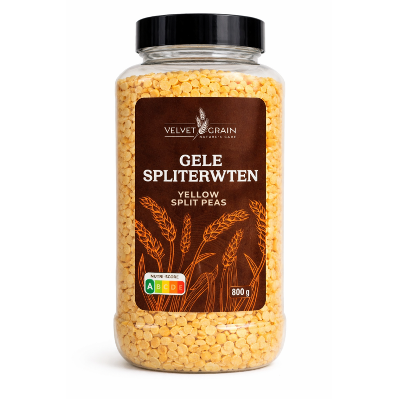 K818 VELVET GRAIN SPLIT PEAS 12X800G