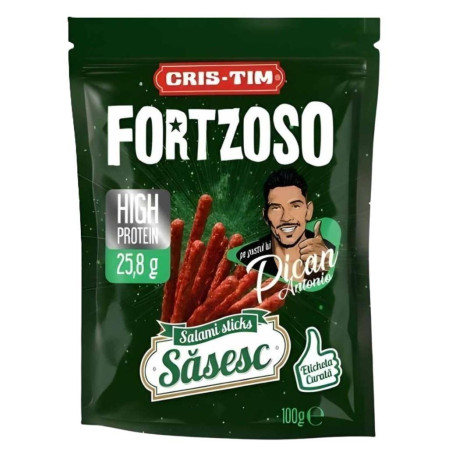A418 CRISTIM FORTZOSO "SASESC" SALAMI STICKS 100G