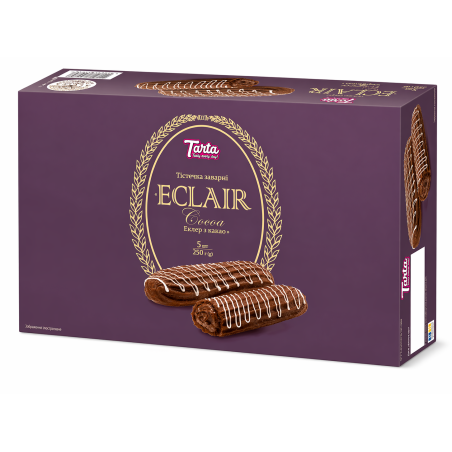 C280 TARTA ECLAIR WITH COCOA (3X250G)
