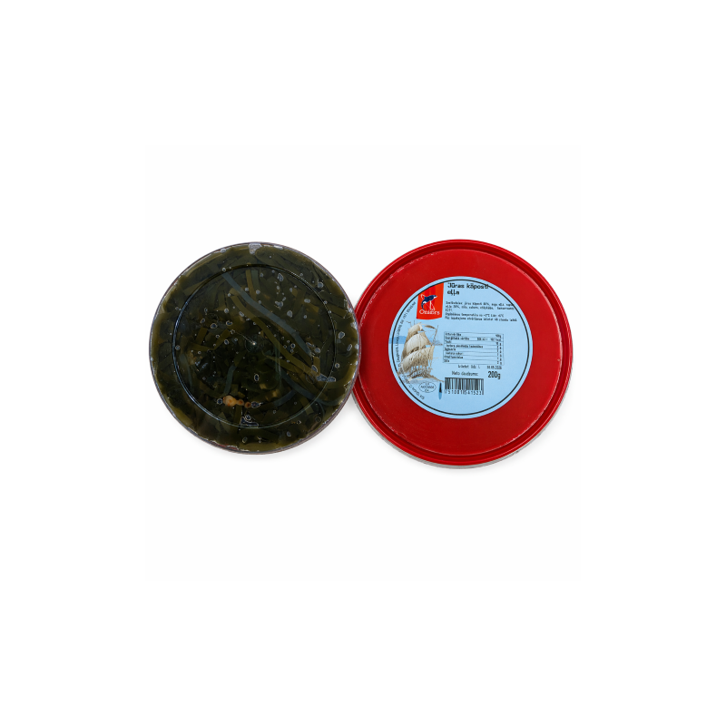 B366 ONIORS MARINATED SEAWEED (LAMINARIA) IN OIL (12X200G)