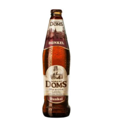 N120  ROBERT DOMS DUNKEL DARK BEER 4.5% alc (20x0.5l)CARLSBERG UKRAINE