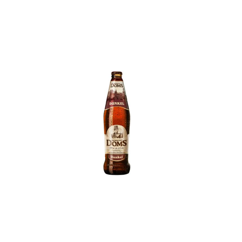 N120  ROBERT DOMS DUNKEL DARK BEER 4.5% alc (20x0.5l)CARLSBERG UKRAINE