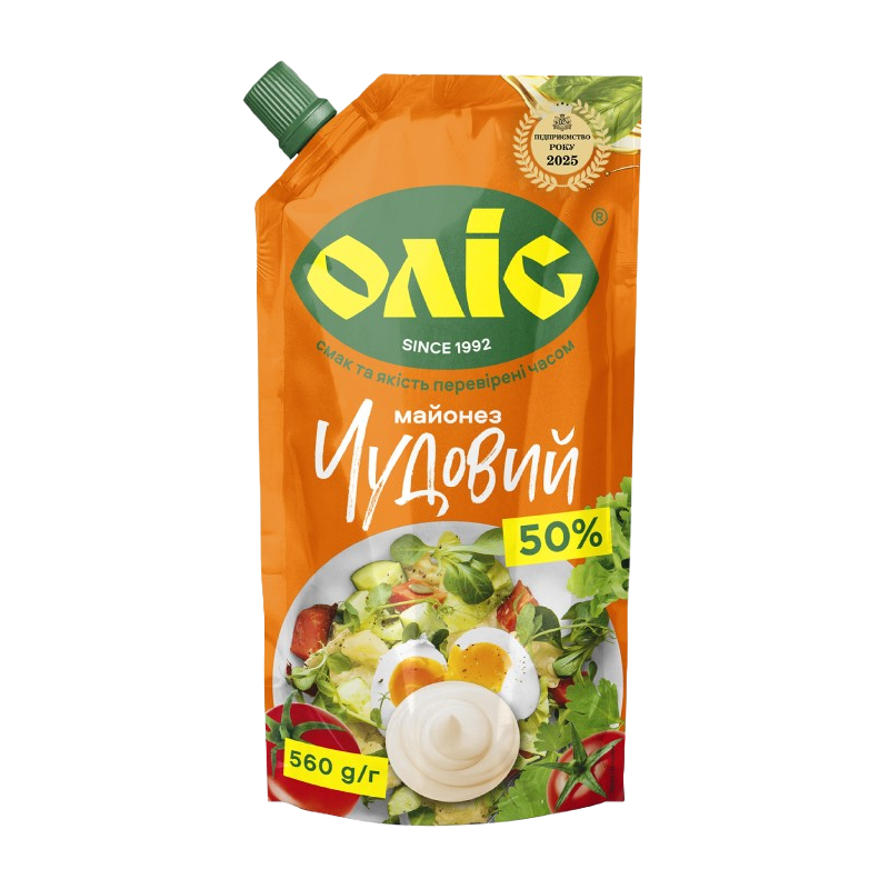 K865 OLIS MAYONNAISE CHUDOVIY 50% (18X560G)