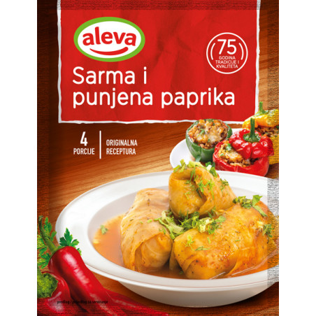 F014 ALEVA KRUIDENMIX SARMA EN PAPRIKA (15X60G)