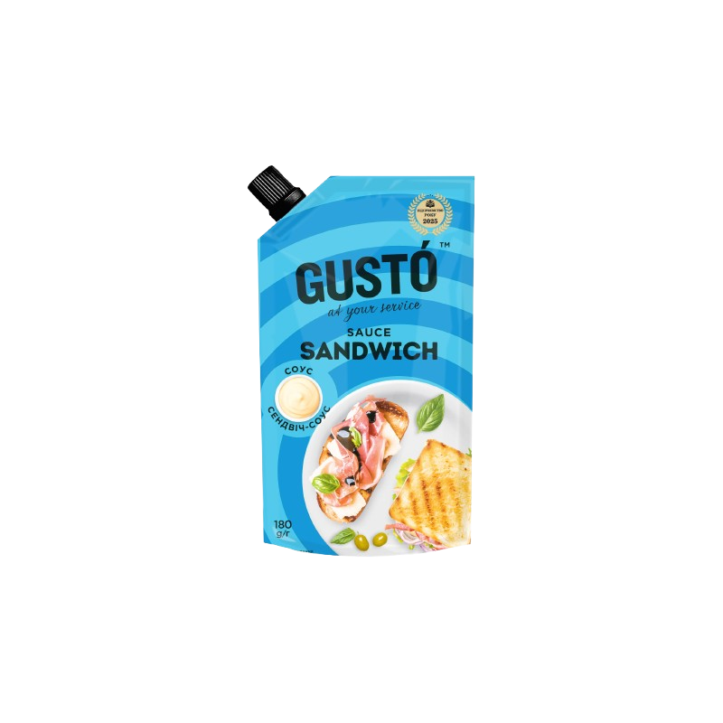 K037 GUSTO SAUSE SANDWICH (20X180G)
