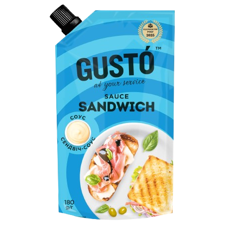 K037 GUSTO SAUSE SANDWICH (20X180G)