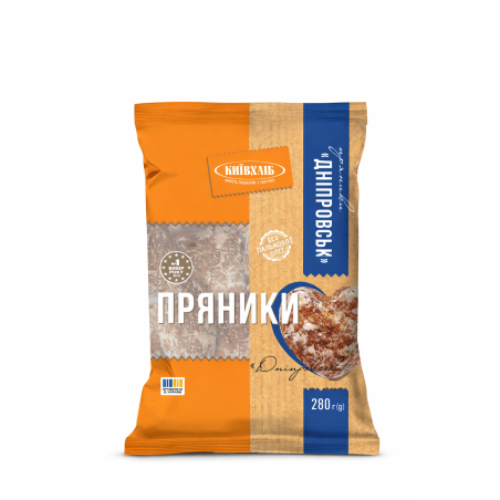 K768 KYIVHLIB GINGERBREAD DNIPROVSKI (12X280G)