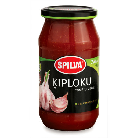E077 SPILVA TOMATO SAUCE WITH GARLIC (6X510G)