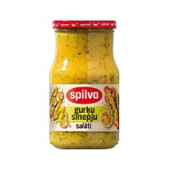 E078 SPILVA CUCUMBER-MUSTARD SALAD (10X390G)