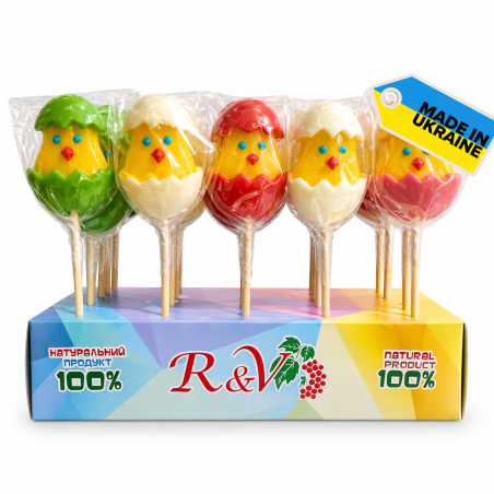 K287 R&V CARAMEL LOLLIPOP EASTER EGG (30X20G)