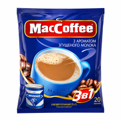 K842 MACCOFFEE 3 IN 1 CONDENSED MILK 25X360G (18 G X 20