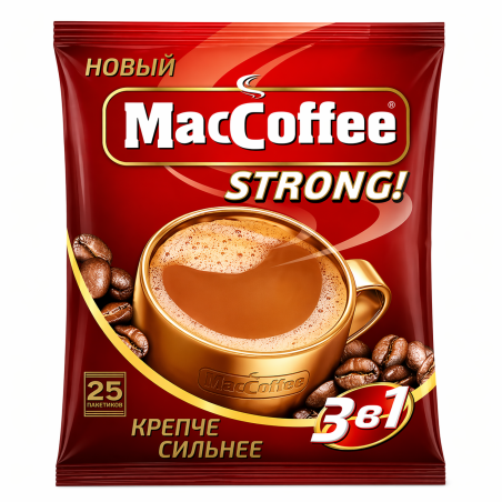 K844 MACCOFFEE STRONG 3 IN 1 20X400G (16 G X 25 SACHETS)