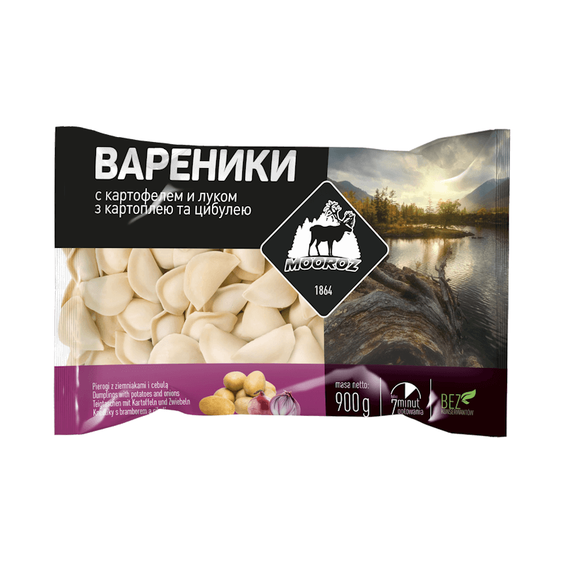 C452 MOOROZ WARENIKI ZIEMNIAKI I CEBULA 12X900G