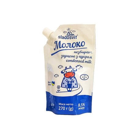 K871 SLADOSVIT CONDENSED MILK DOYPACK 8.5% ( 40X270G)