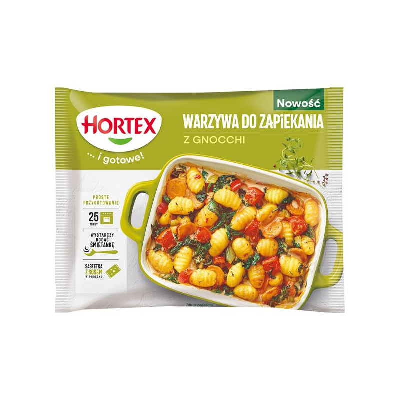 C529 HORTEX OVEN ROASTED VEGETABLES WITH GNOCCHI 14X450G