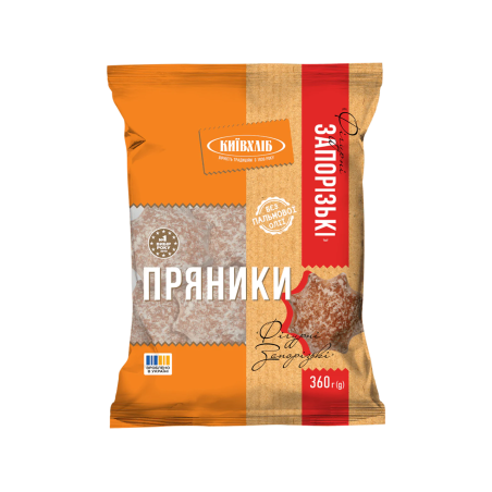 K506 KYIVHLIB GINGERBREAD CINNAMMON(10X360G)FIGURNI ZAPORIZK