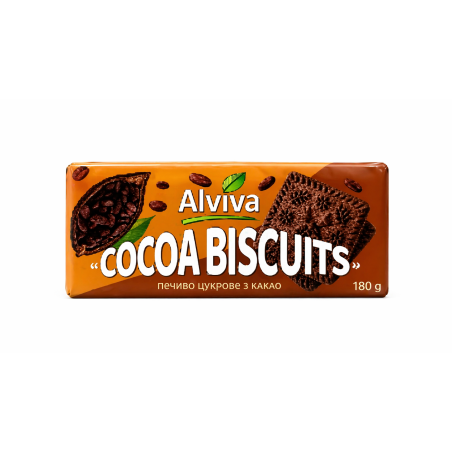 K746 ALVIVA COCOA BISCUIT (24X190G)