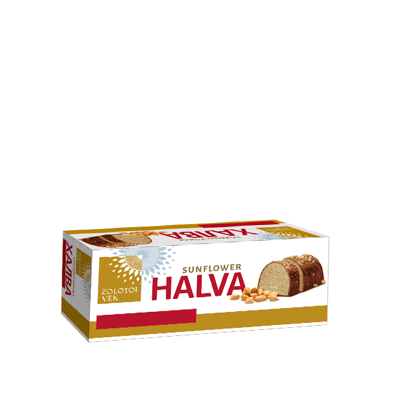 K106 ZOLOTYI VIK HALVA WITH PEANUTS IN GLAZE(14X470G)