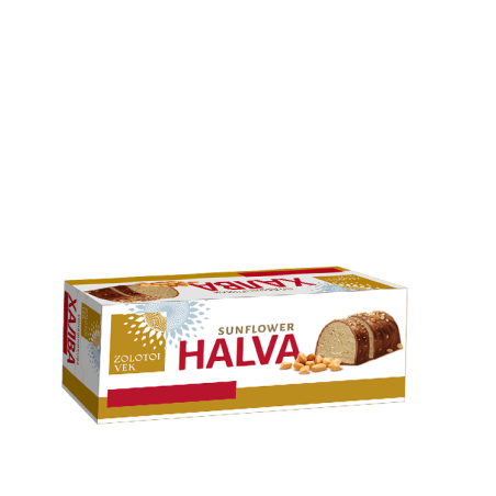 K106 ZOLOTYI VIK HALVA WITH PEANUTS IN GLAZE(14X470G)