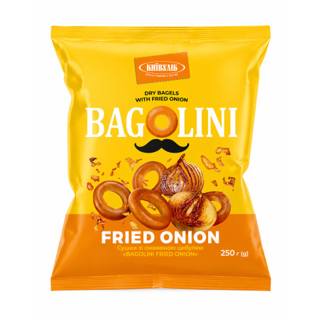 K748 KYIVHLIB DRY BAGELS WITH FRIED ONION (16X250G)