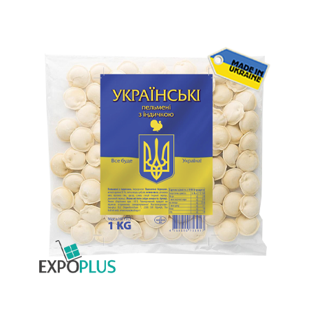 C371 DUMPLINGS "UKRAINSKIE" WITH TURKEY (12X1KG)