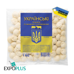 C370 DUMPLINGS "UKRAINSKIE" WITH PORK AND BEEF (12X1KG)