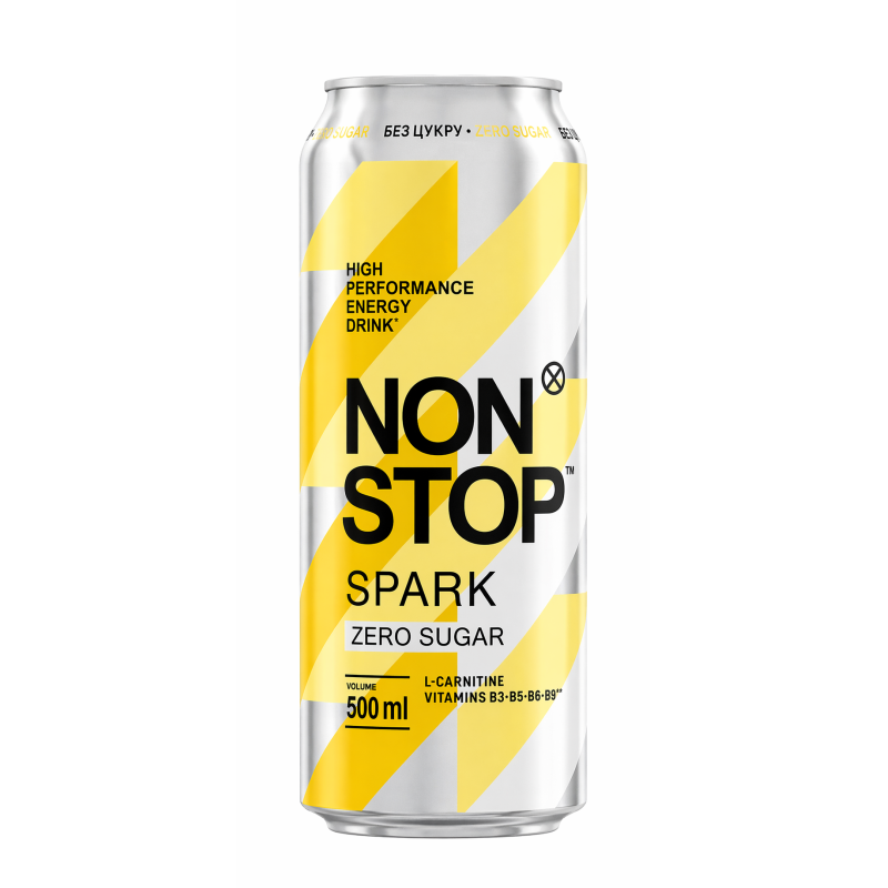 X194 NP NON STOP ENERGY DRINK SPARK ZERO SUGAR (24X0.5L)