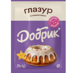 T031 DOBRYK GLAZE WITH VANILLA TASTE (20X75G)