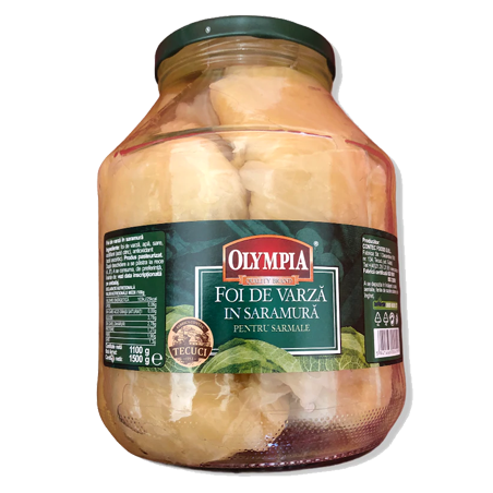 Q265 OLYMPIA FOI DE VARZA IN SARAMURA PENTRU 2X1500G