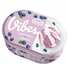 C149 KORAL LODY VIBES SMIETANKA - JAGODA ( 6X1L)