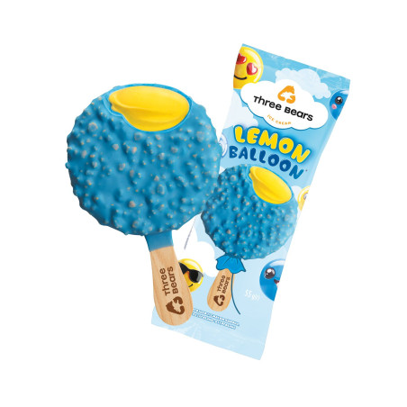 THREE BEARS LEMON BALLOON GLAZE STICK (34X55ML)