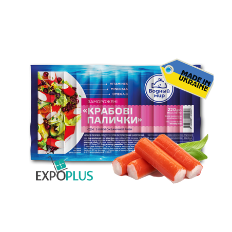 C187 VODNYI SVIT CRAB STICKS SURIMI (30X220G)