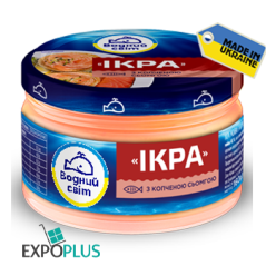 K556 VODNYI SVIT CAVIAR PASTA SMOKED SALMON(6X160G)SIOMGA