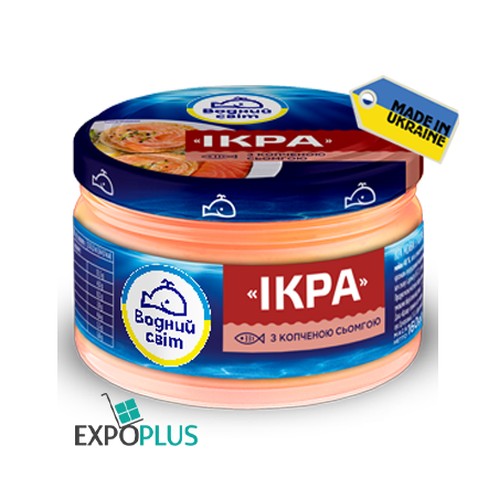 K556 VODNYI SVIT CAVIAR PASTA SMOKED SALMON(6X160G)SIOMGA