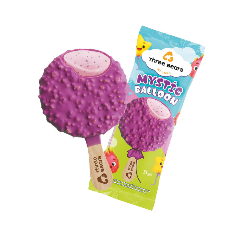 THREE BEARS ICE CREAM MYSTIC BALLOON GLAZE STICK (34X55ML)
