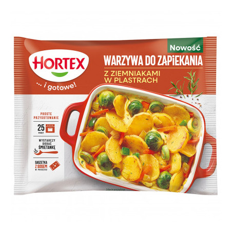 C537 HORTEX OVEN ROASTED VEGETABLES WITH POTATOES 14X450G