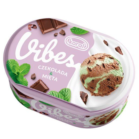 C127 KORAL LODY VIBES CZEKOLADA-MIETA (6X1L)