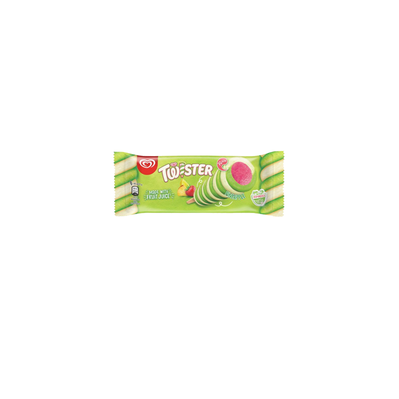 C129 TWISTER PINEAPPLE (35X80ML) GREEN