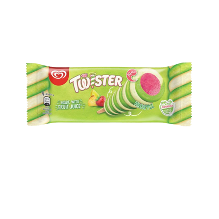 C129 TWISTER PINEAPPLE (35X80ML) GREEN